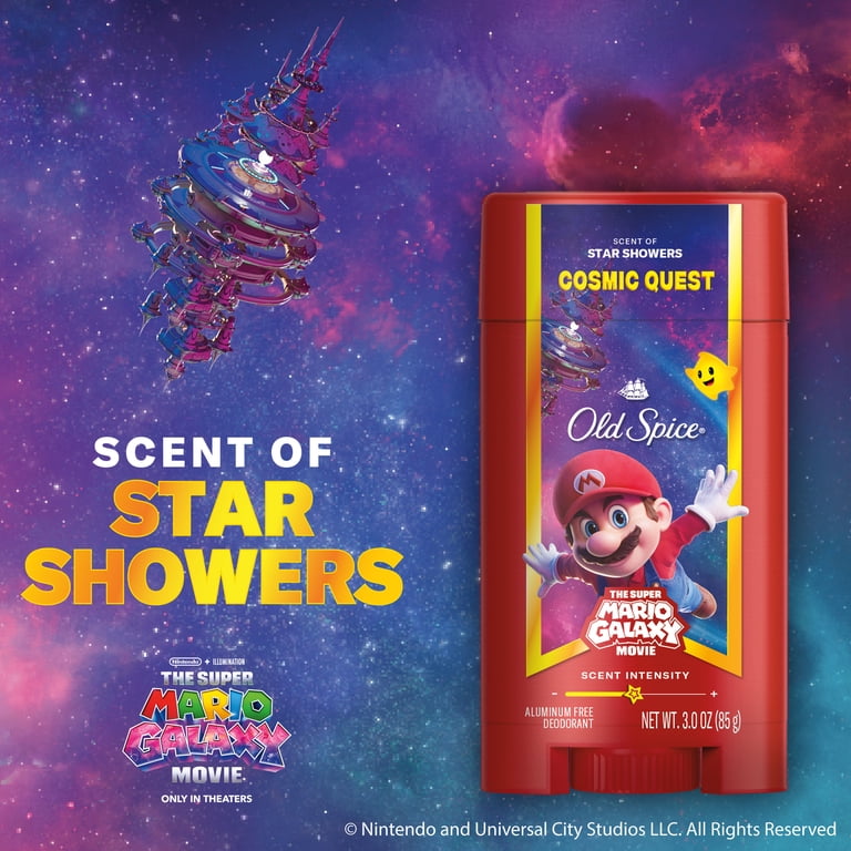 Old Spice Men's Deodorant, Cosmic Quest, Old Spice x The Super
