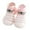 Pink-nk70, variant on Boys Girls Ankle Sneakers Soft Rubber Sole Panda Crib Shoes First Walkers Black 12 M-18 M