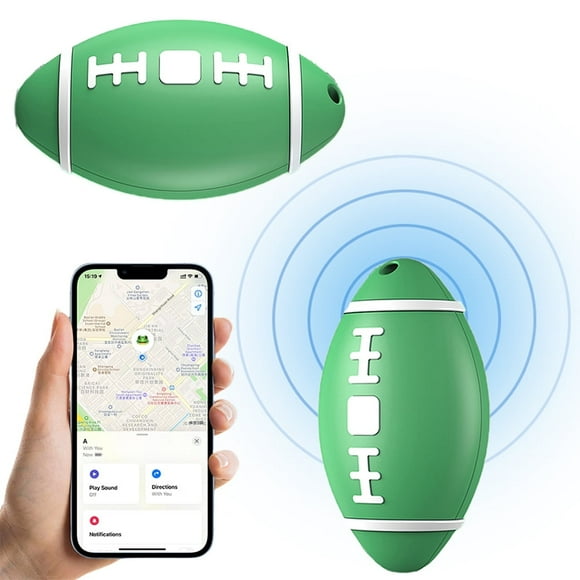 husxh Bluetooth-Compatible Tracker IP68 Waterproof Smart Tag GPS Locator Long Battery Portable Tracker Device for Apple Find My APP