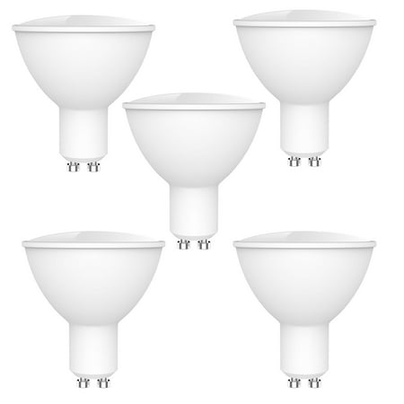 

Docooler WiFi Smart Bulb RGB+W+C LED Bulb 5W GU10 Dimmable Light Phone APP Remote Control Compatible with Home Tmall Elf for Voice Control 5 pack
