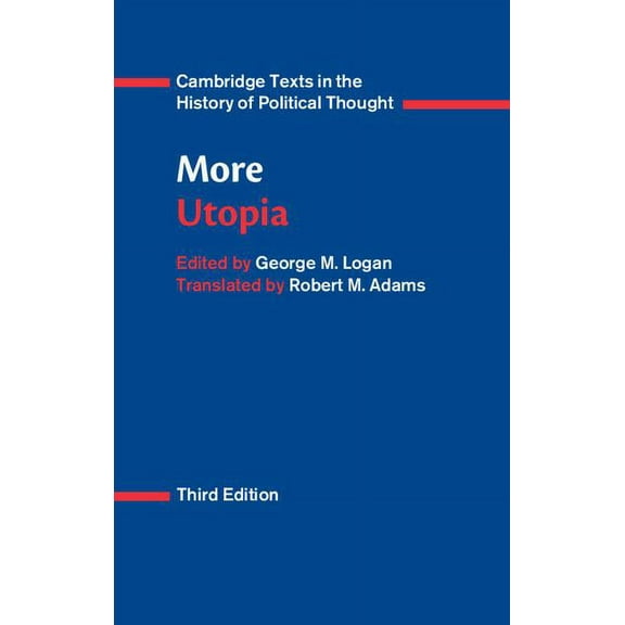 Cambridge Texts in the History of Politi More: Utopia, (Hardcover)