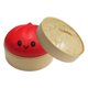 thumbnail image 5 of Bola de masa antiestrés, bollo relleno al vapor divertido para niños y adultos con vaporera Rojo, 5 of 9