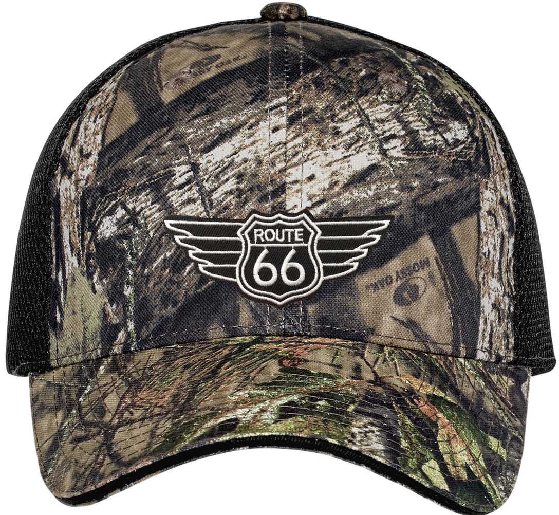 PATCH Mesh-Back Camo Hat Cap, Mossy Oak 