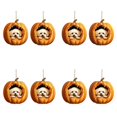 thumbnail image 1 of Hangs Acrylic Cute Pumpkin Puppy Holiday Pendant Decorative Car Rearview for Festive Atmosphere 2PCS,4-Pack, 1 of 8