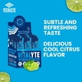 thumbnail image 7 of Vitalyte Cool Citrus Electrolyte Powder Packets Mix, Isotonic Hydration, 25 Single Serving Stick Packet, 7 of 7