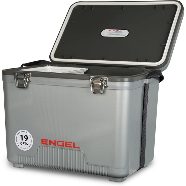 ENGEL 19 Qt Leak-Proof Compact Insulated Drybox Cooler - Blue 