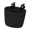 thumbnail image 2 of Accesorios para cestas de bicicleta para niños Cesta delantera para bicicleta para niños, niñas y picnic Negro, 2 of 8