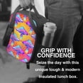 thumbnail image 6 of Picia Magic Mushrooms Lunch box Lunch bag for men women Large capacity Lunchbox Reusable Lunch bags Insulated Lunch bag Lunch box cooler, 6 of 9