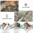 thumbnail image 6 of Pillow Case Plush Pillow Art Steampunk Train Painting Case standard size/King size/Queen size Bed Pillow Pillowcases, 6 of 9