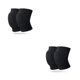 thumbnail image 1 of Advancent 2 uds rodilleras de baile de poliéster-resistencia al impacto agradable a la piel relleno Extra grueso voleibol negro S Negro S 2Conjunto, 1 of 6