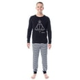 thumbnail image 6 of Harry Potter Wizarding World Deathly Hallows Adult Unisex Pajama Set, 6 of 6
