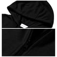thumbnail image 5 of Hsovts Men's Hoodies Zip Up Hooded Sweatshirts with Pockets | Cotton Blend Sweatshirts;Fall Clothes Outfits;Full Zip Up Hoodie;Long Sleeve Winter Jackets;Relaxed Fit Coat Black XL, 5 of 5