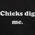 thumbnail image 3 of CafePress - Chicks Dig Me. Dark T Shirt - Men's Classic Graphic Cotton T-Shirt, 3 of 4