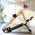 thumbnail image 4 of AQUVII Foldable Ab Trainer Fitness Equipment with LCD Display, Black, 4 of 7