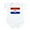Cloud White, variant on CafePress - Croatian Flag Infant Bodysuit - Baby Light Bodysuit, Size Newborn - 24 Months