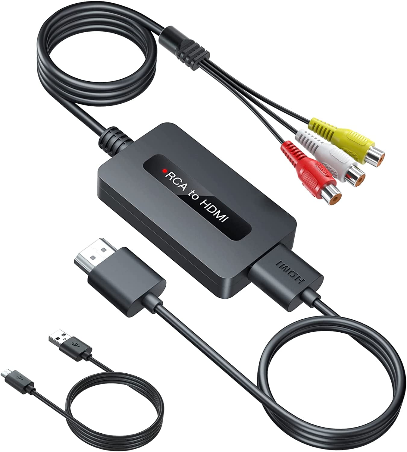 Universal RCA AV to HDMI Adapter - XYAB