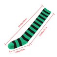 thumbnail image 4 of PARTIDOR moda calcetines largos mujeres muslo alta raya medias 12 colores de punto algodón Casual caliente sobre la rodillapangjing, 4 of 4
