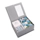 thumbnail image 2 of Caja de jabón de baño con flores, de jabones decorativos, conjunto de regalo de jabón de rosas, caja de regalo de flores de jabón de rosas para azul BLESIY Jabon Floral, 2 of 8