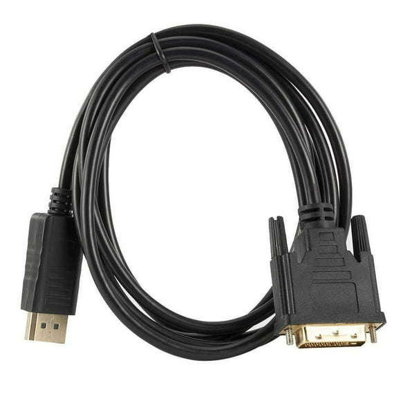 1.8m DP Male To DVI-D Male Converter Cord Supported 1080P Full HD DisplayPort to DVI Adapter Cable for HDTV