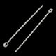 Plastique Réutilisable Anti Glissement Perles Câble Fil Organisateur Zip Cravates 100mm de Long 200pcs – image 2 sur 2