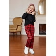 thumbnail image 4 of Arshiner Toddler Girls 2 Piece Outfits Cute Clothes Long Sleeve Sweatshirts and Sweatpants with Pockets, 4 of 6
