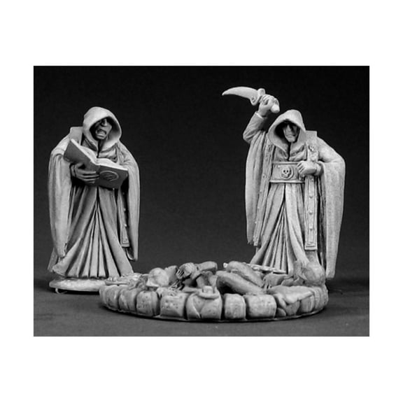 Reaper Miniatures Townsfolk XI - Cultists & Victim New