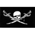 thumbnail image 2 of 3x5 Brethren of the Coast Pirate Flag Skull Sword Banner Ship Jolly Roger, 2 of 3
