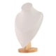 thumbnail image 2 of Busto de maniquí para exhibición de joyas, base de madera estable, soporte para exhibición de collares 126x18x28cm, 2 of 9