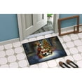 thumbnail image 4 of Carolines Treasures DAC4063JMAT 24 x 36 in. Unisex Basset Hound & Santa Claus Doormat, 4 of 5