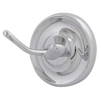 Taymor Bathroom Hook,Zinc,Polished,2 1/2 in W 04-7902