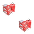 thumbnail image 4 of Redempat 4pack/lot Travel Compression Packing Cubes Easy To Pack Organized Travel red 2Set, 4 of 6