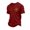 Red #08, variant on Men's Halloween Graphic T-Shirt, Pumpkin Chest Print Short Sleeve Tee, Casual Fall Holiday Top S