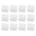 thumbnail image 4 of 12 Pcs Crochets Adhésifs Autocollants Crochets Transparents Crochets Muraux Robustes, 4 of 7