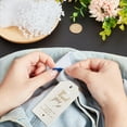 thumbnail image 3 of 1000 Pcs White Plastic Fasteners Hang Tags 4inch Hang Tag Snap Lock Pins Professional Grade Security Loop Fasteners for Impeccable Tag Attachment Safety Ring Ties for Retail Store, 3 of 6