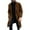 Brown, variant on CHEEREAM Men's Casual Trench Coat Slim Fit Notched Collar Long Jacket Overcoat Single Breasted Pea Coat wih Pockets Black S