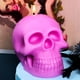 thumbnail image 3 of Vela de cabeza de calavera de Aroma DIY para hacer jabón de yeso, adorno de Halloween, moldes de silicona, regalo hecho a mano, artesanías de decoración del hogar, 3 of 4