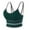 Green, variant on ibuvkizy Sports Bras for Women Clearance,Wirefree Mesh Breathable Underwear,Women's Ruched Sports Bras Padded Workout Tops Medium Support Crop Tops,Comfort Full Figure Bralettes