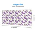 thumbnail image 2 of Rocae Orchids Flowers for Gaming Mouse Pad, Mouse Pad Large, Office Computer Keyboard Mousepad, Keyboard and Mouse Pad with Stitched Edges,31.5 x 11.8 in, 2 of 5
