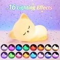 thumbnail image 2 of Luz de noche para niños LIUXGMXG Diseño de gato decorativa, 2 of 5