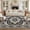 Black/Gray, variant on UERMEI 2'x3' Area Rugs for Entryway, Washable Non-slip Soft Indoor Door Mats, Vintage Floral Boho Printed Carpet for Bedroom Home Decor Carpets - Black/Gray