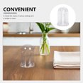 thumbnail image 3 of Luxshiny 10Pcs Clear Acrylic Toothpick Holder Transparent Portable Toothpick Dispenser for Home Office and Travel, 3 of 8