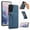 Blue, variant on TOP SHE Case for Samsung Galaxy S21 Cell Phone (6.2 Inch) - Synthetic Leather Protective Case with Card Slot / Kickstand, Slim Fit Lightweight Simple Fashion Cover (Blue)