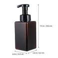 thumbnail image 2 of FUEENIRVA 2PCS Brown Plastic Pump Lotion Bottle Deep Cleaning for Friends Family Travel Use, 2 of 6