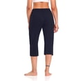 thumbnail image 4 of Wosthever Pantalones de mujer Pantalones deportivos Pantalones de chándal de cintura alta para todas las estaciones M Gris Uniforme atlético  azul oscuro M Wosthever OD002099-06, 4 of 6
