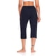 thumbnail image 5 of Greeniant Pantalones de mujer Pantalones deportivos Pantalones de chándal de cintura alta Color sólido para todas las estaciones Uniforme atlético  azul oscuro S Greeniant OD002099-03, 5 of 6