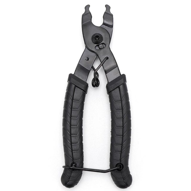 Juego de alicates para bicicleta, alicates para abrir cadenas de bicicleta portátiles, kit de herramientas para bicicleta (un juego)
