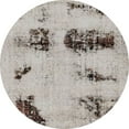 thumbnail image 1 of Ahgly Company Indoor Round Abstract Rose Purple Abstract Area Rugs, 6' Round, 1 of 6