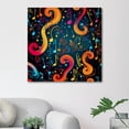 thumbnail image 5 of OWNSERIES Colorful Note Pattern Canvas Wall Art Paintings for Living Room Canvas Frameless Print Wall Artworks Bedroom Decoration office Wall decor, 5 of 5