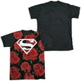 thumbnail image 2 of Superman - Super Floral - Short Sleeve Black Back Shirt - XX-Large, 2 of 4