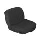 thumbnail image 1 of Funda de asiento para silla de movilidad, funda de asiento para silla eléctrica, impermeable, transpirable, ligera, accesorio, 90 cm x 46 cm, Negro, 1 of 8